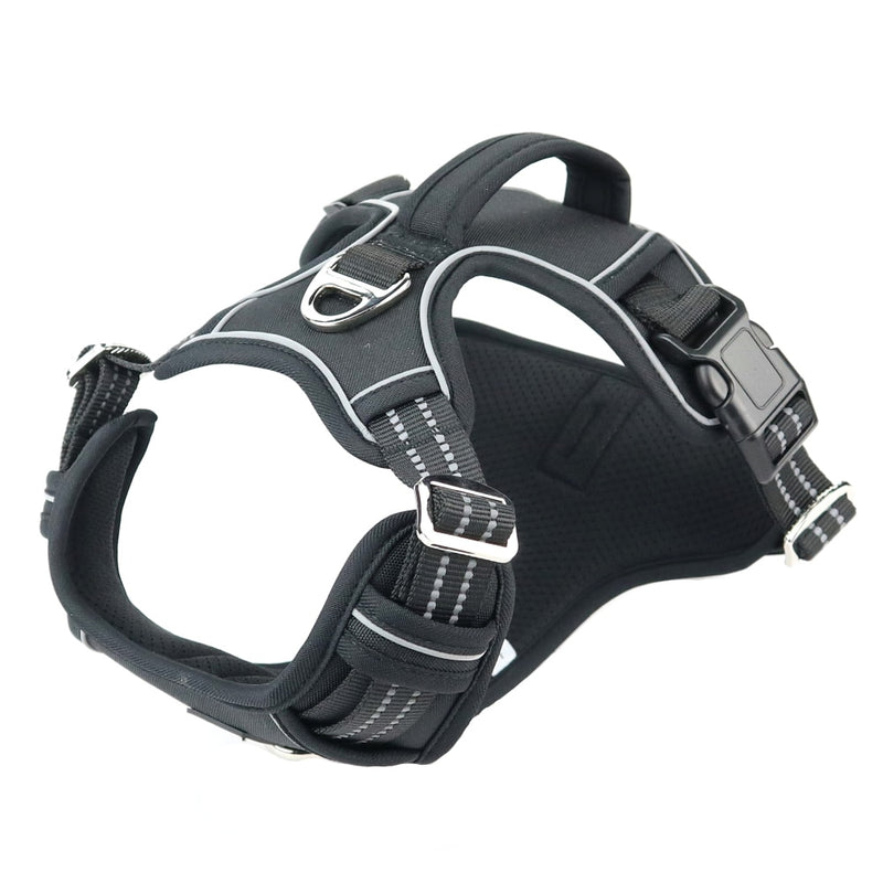 Petgoo 3M Polyester Reflective Front Clip Dog Harness