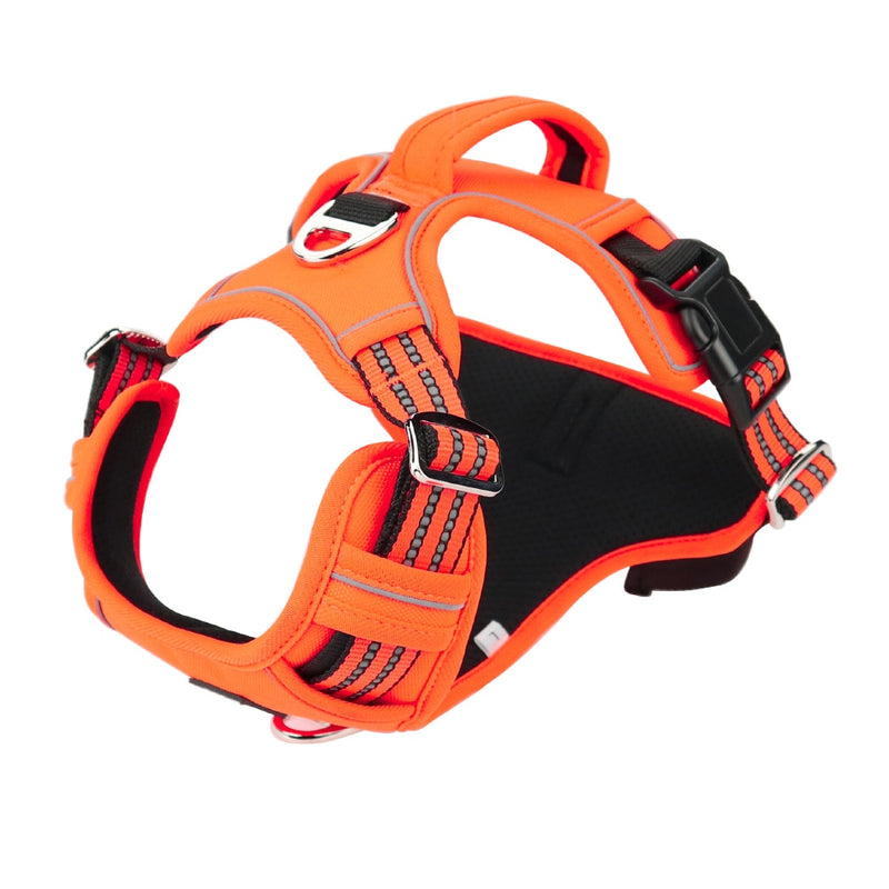Petgoo 3M Polyester Reflective Front Clip Dog Harness