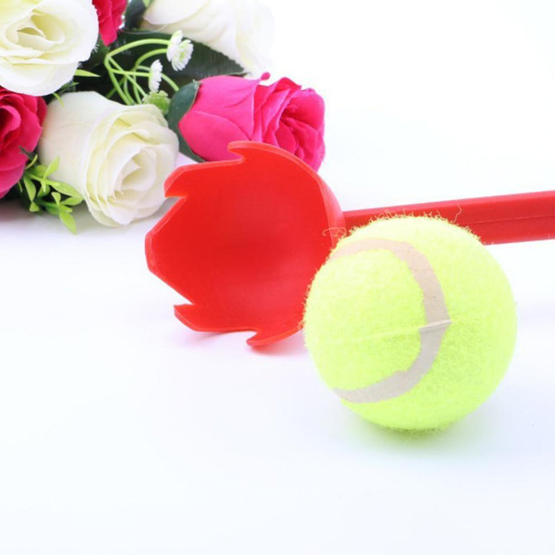 Dog Tennis Throw Ball Handle Pet Toys for Dog Chewing Toy Signature Mega Jumbo