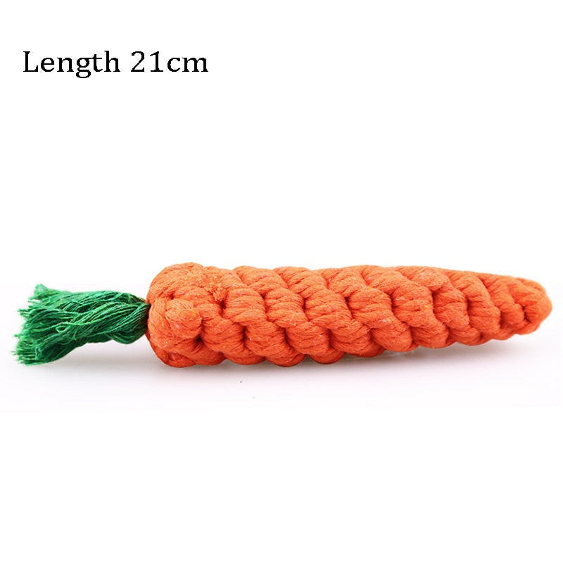 Pet Dog Chew Toys for Small Dogs Cleaning Teeth Rope Knot Ball Toy Playing Animals