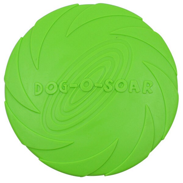 Silicone Flying Saucer Dog Cat Toy Game Discs Resistant Chew Training Toys Supplies