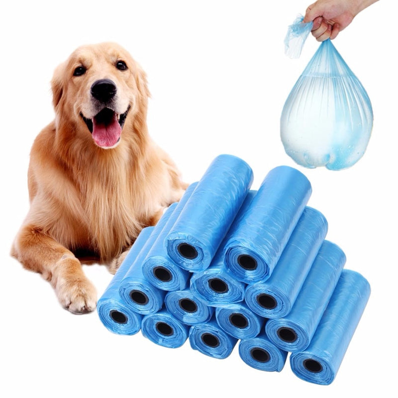 20 40 Rolls Dog Cat Poop Bag Trash Garbage Bags Pets Cleaning Supplies