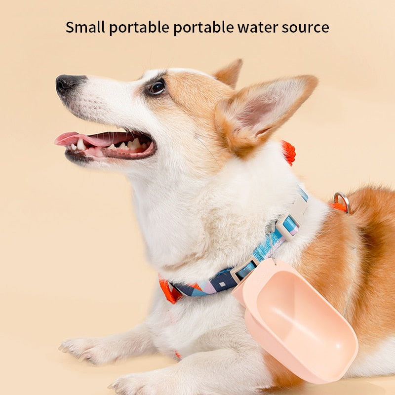 Petgoo Pet Waterer Dog Cat Out Portable Head Water Bowl Puppy Bowl 250ml 500ml