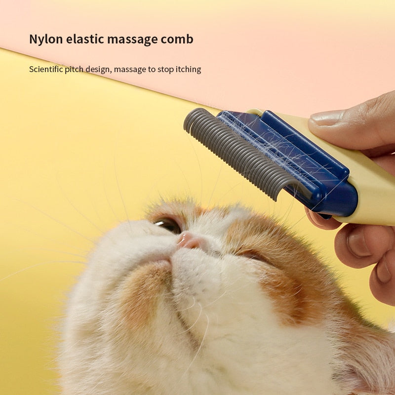 Comfortable Pet Hair Removal Comb Cats Dog Grooming Comb Tools