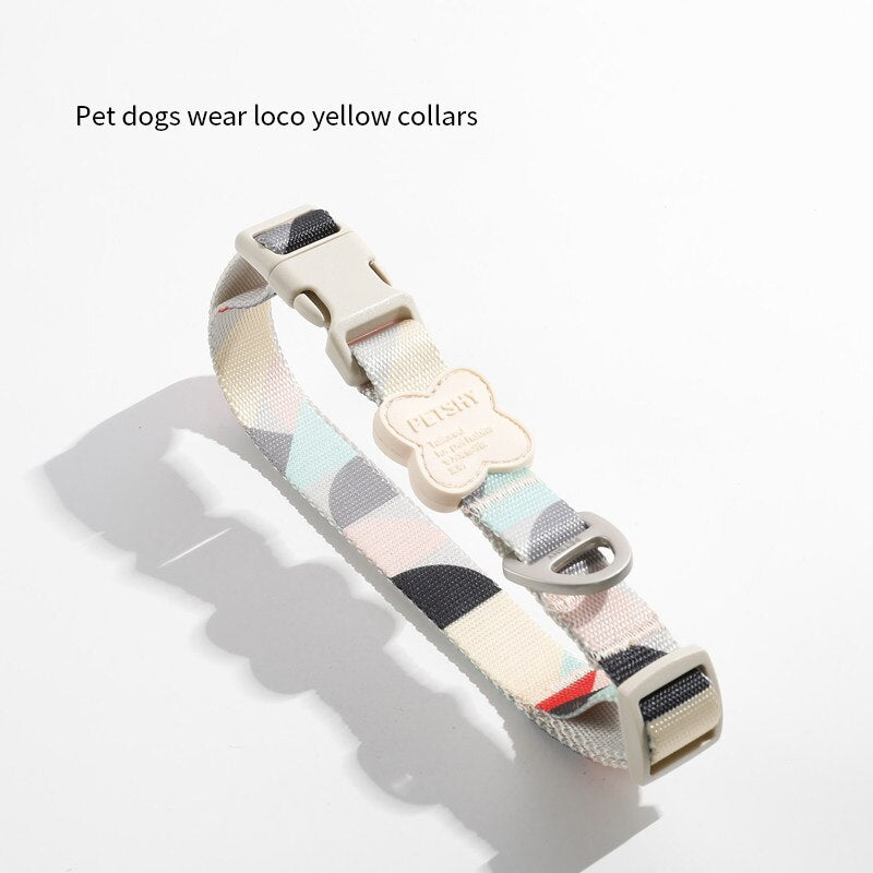 Dog Cat Collar Leash Pet Collar Lead Outdoor Walking Pet Leash in Harness