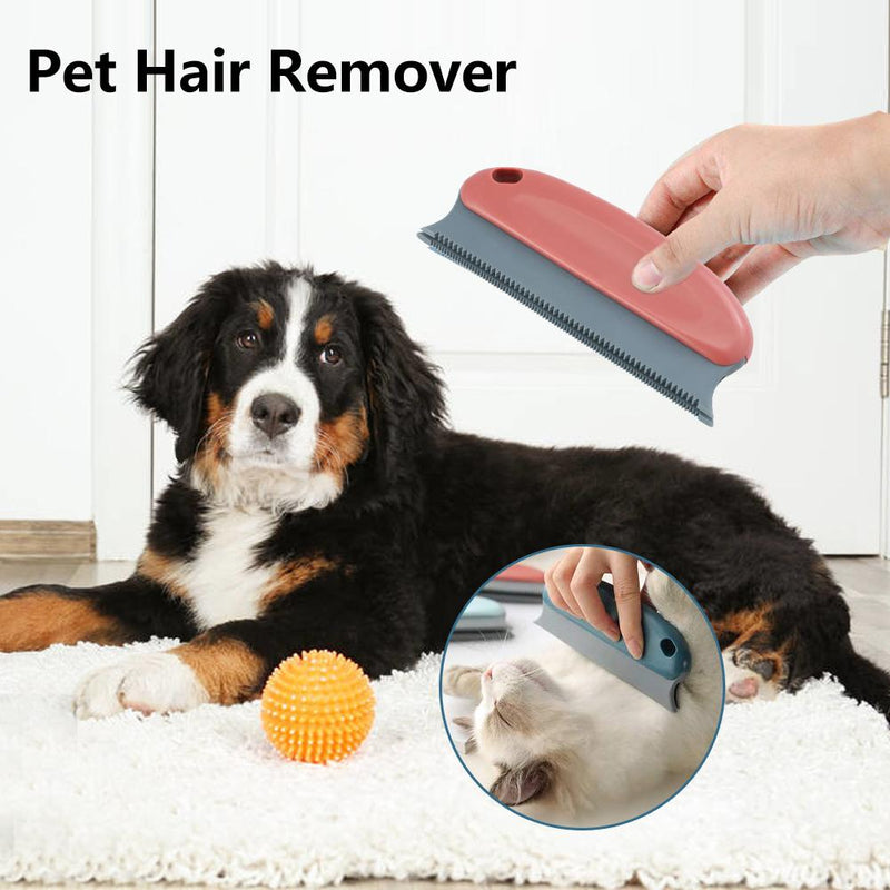 Petgoo Dog Cat Pet Hair Remover Brush Efficient Pet Hair Detailer