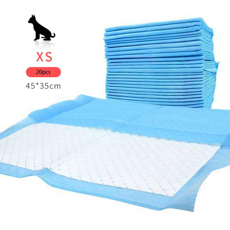 20pcs Thick Disposable Pet Dog Diaper Dogs Super Absorbent Pets Urine Pad Nappies