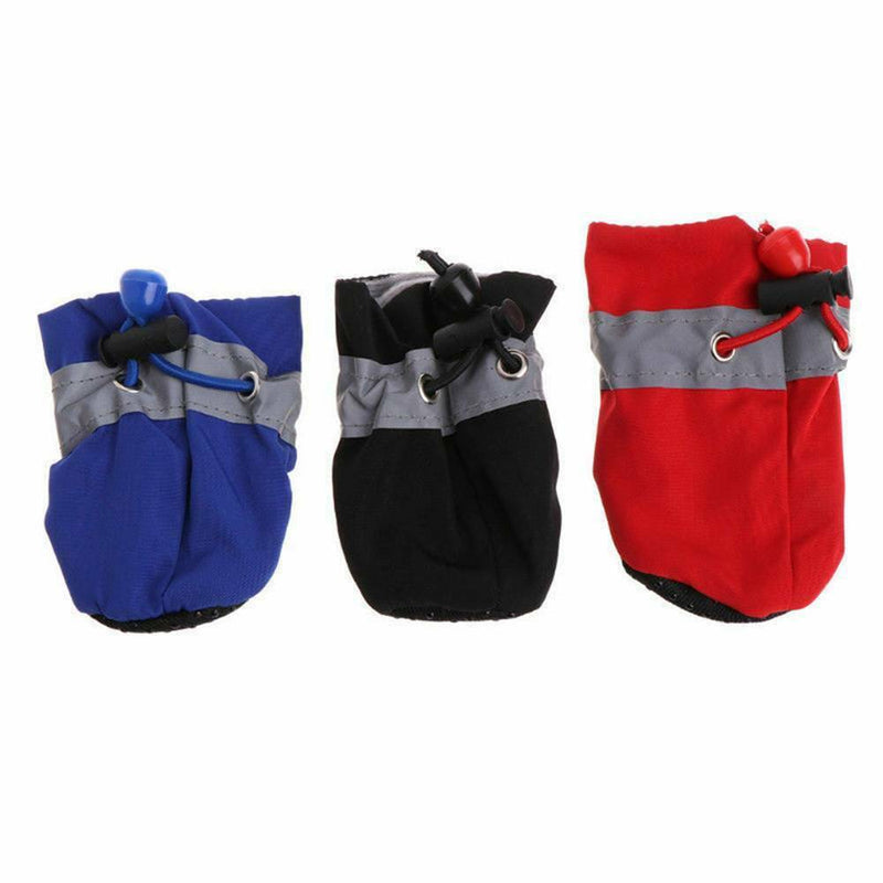 4Pcs Dog Boots Shoes Anti Slip Waterproof Puppy Rain Pet Cat Pet Socks S/M/L/XL