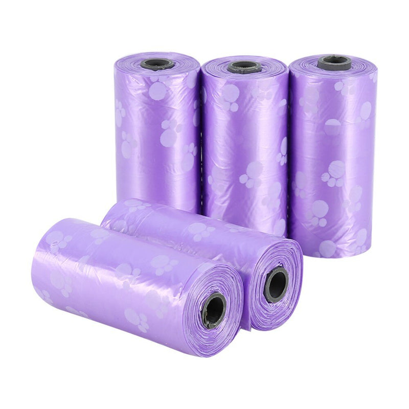 50Rolls Dog Poop Bags Pet Waste Garbage Biodegradable Dogs Cleaning Tools