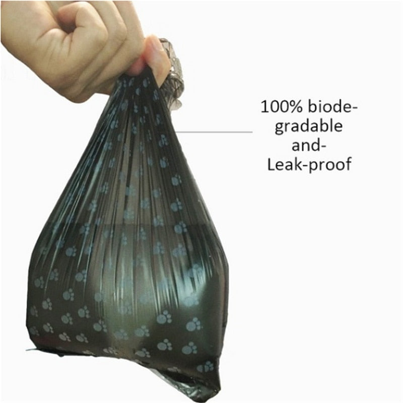 50Rolls Dog Poop Bags Pet Waste Garbage Biodegradable Dogs Cleaning Tools