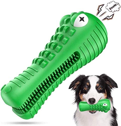 Dog Toys for Aggressive Chewers Large Breed, Squeaky Dog Toys for Medium Large Dogs, 100% Natural Rubber