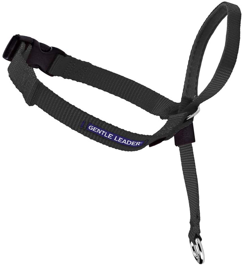 Gentle Leader Headcollar, No-Pull Dog Collar – Perfect for Leash & Harness Training – Stops Pets from Pulling and Choking on Walks – Works with Small, Medium and Large Dogs