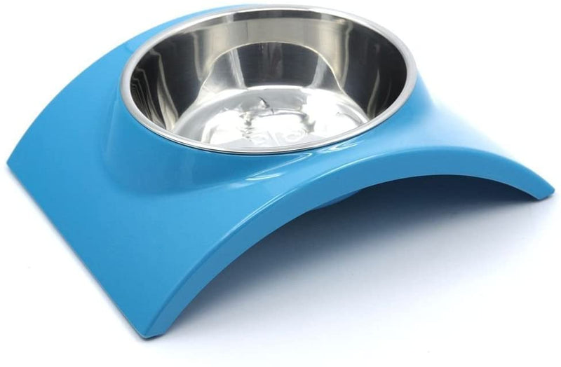 Dog Cat Bowl Double Stainless Steel Double Bowl for Food and Water Feeder