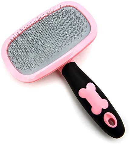 Dog Brush & Cat Brush- Slicker Pet Grooming Brush- Shedding Grooming Tools