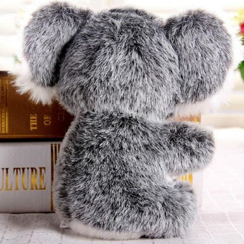 Petgoo Stuffed Animal Koala Bear Plush Toy for Dog ,5 Inches