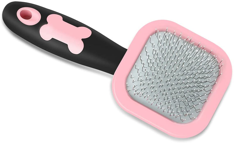 Dog Brush & Cat Brush- Slicker Pet Grooming Brush- Shedding Grooming Tools