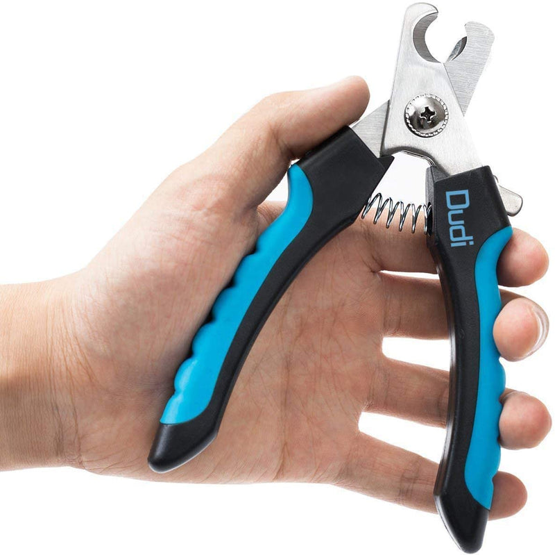 Dog Nail Clippers and Trimmer - with Quick Safety Guard to Avoid Over-Cutting Toenail - Grooming Razor Sharp Blades for Small Medium Large Breeds