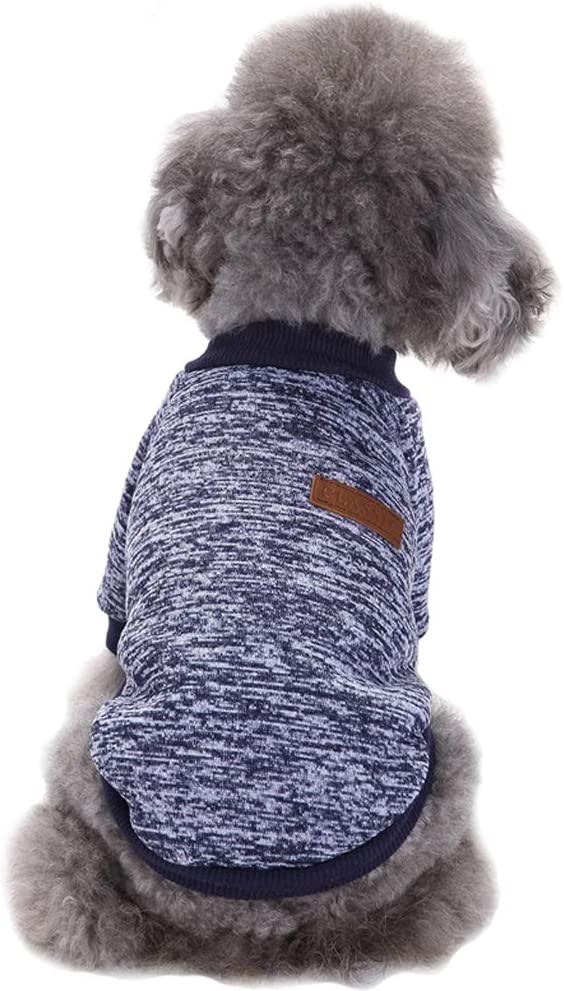 Fashion Focus On Pet Dog Clothes Knitwear Dog Sweater Soft Thickening Warm Pup Dogs Shirt Winter Puppy Sweater for Dogs