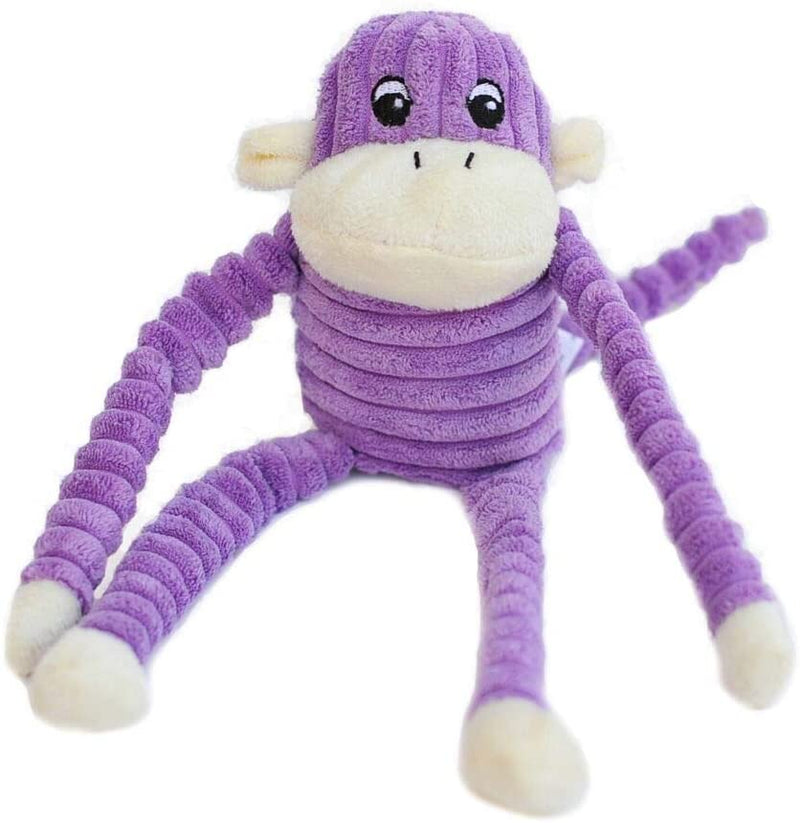 Spencer The Crinkle Monkey Dog Toy, Squeaker and Crinkle Plush Toy