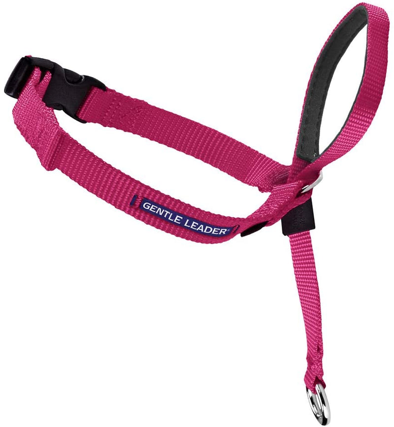 Gentle Leader Headcollar, No-Pull Dog Collar – Perfect for Leash & Harness Training – Stops Pets from Pulling and Choking on Walks – Works with Small, Medium and Large Dogs