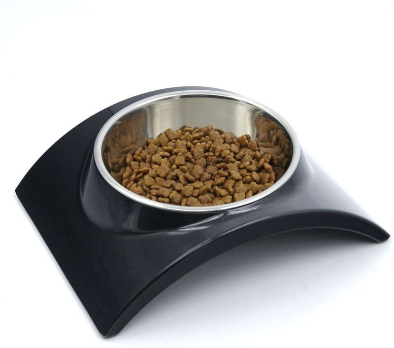 Dog Cat Bowl Double Stainless Steel Double Bowl for Food and Water Feeder