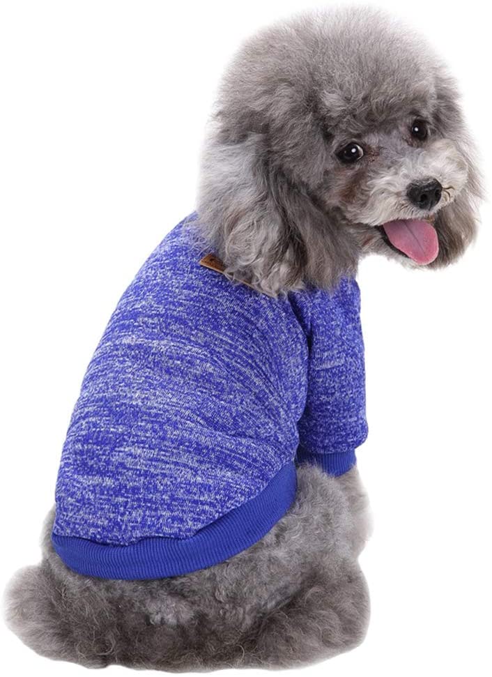 Fashion Focus On Pet Dog Clothes Knitwear Dog Sweater Soft Thickening Warm Pup Dogs Shirt Winter Puppy Sweater for Dogs