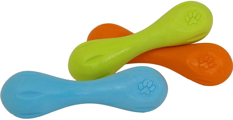 WEST PAW Zogoflex Hurley Dog Bone Chew Toy – Floatable Pet Toys for Aggressive Chewers, Catch, Fetch – Bright-Colored Bones for Dogs – Recyclable, Dishwasher-Safe, Non-Toxic, Made in USA