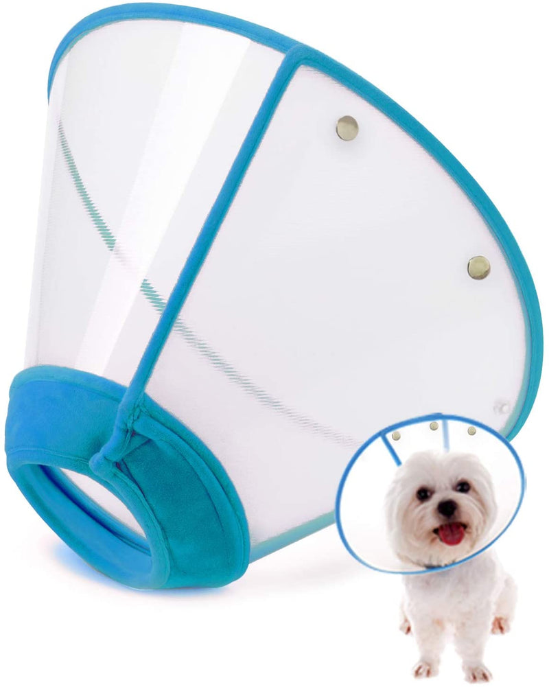 Pet Recovery Collar Cat Cone Plastic Dog Anti-Bite Safety Practical Protective E-Collar