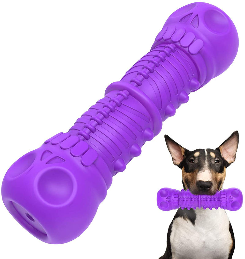 Dog Toys for Aggressive Chewers Large Breed, Squeaky Dog Toys for Medium Large Dogs, 100% Natural Rubber