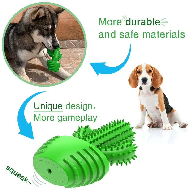 Dog Chew Toys,Dog Toothbrush Teeth Cleaning Toys Puppy Brushing Stick Dental Oral Care for Pet