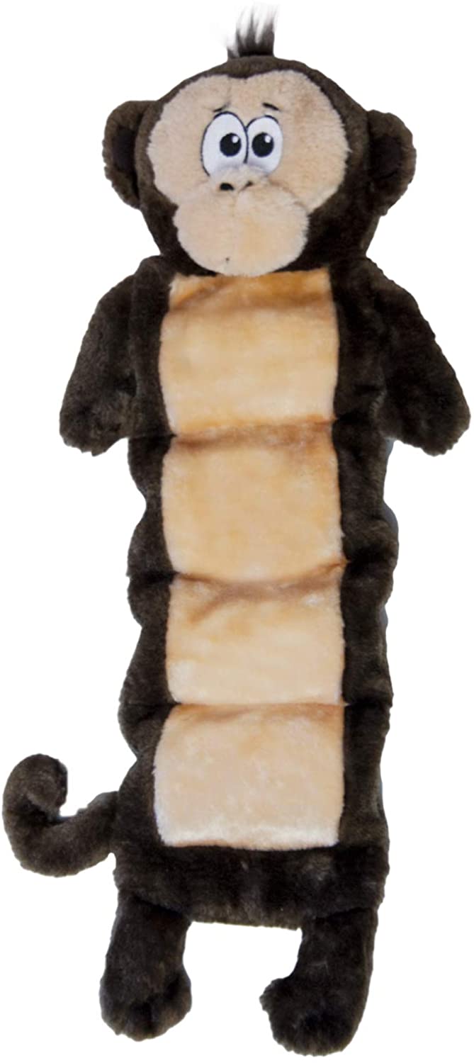 Squeaker Palz Plush Monkey Dog Toy