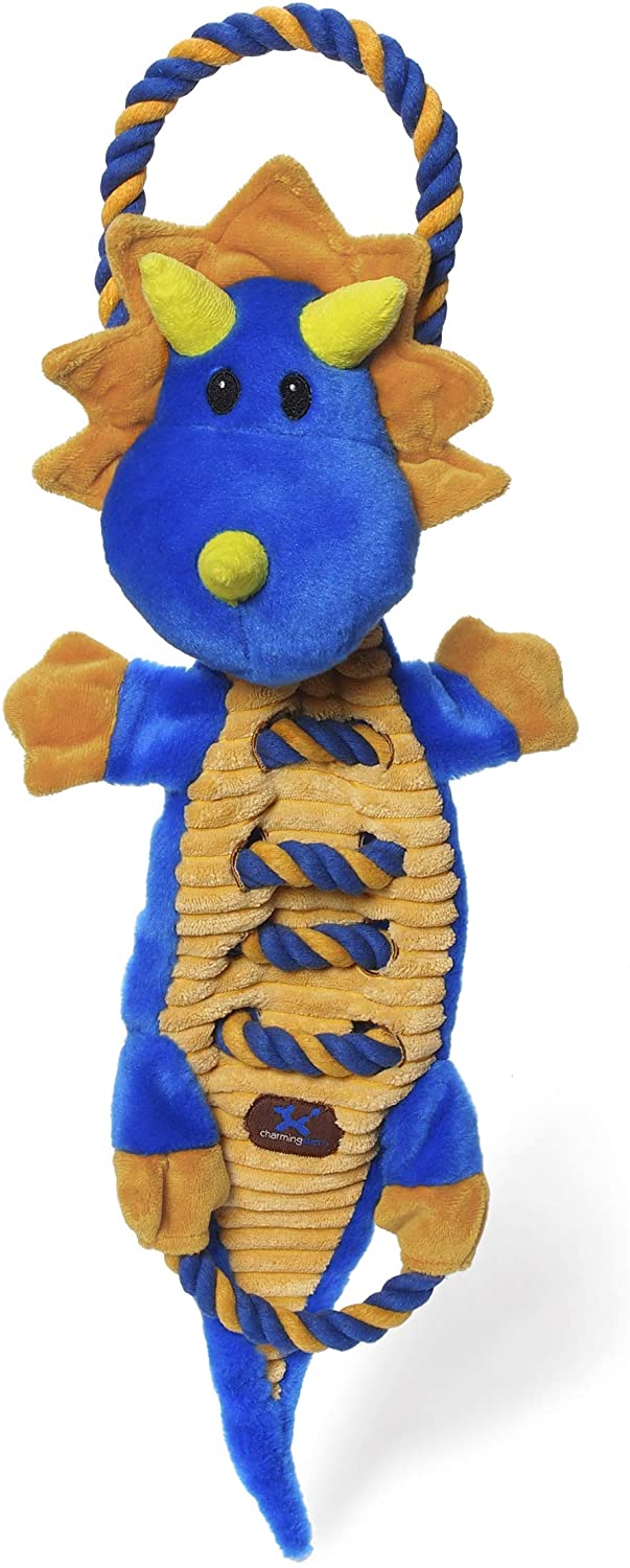 Pet Duck Dog Toy - Packed with Squeakers, Crinkle and Rope for Ultimate Tugging Fun