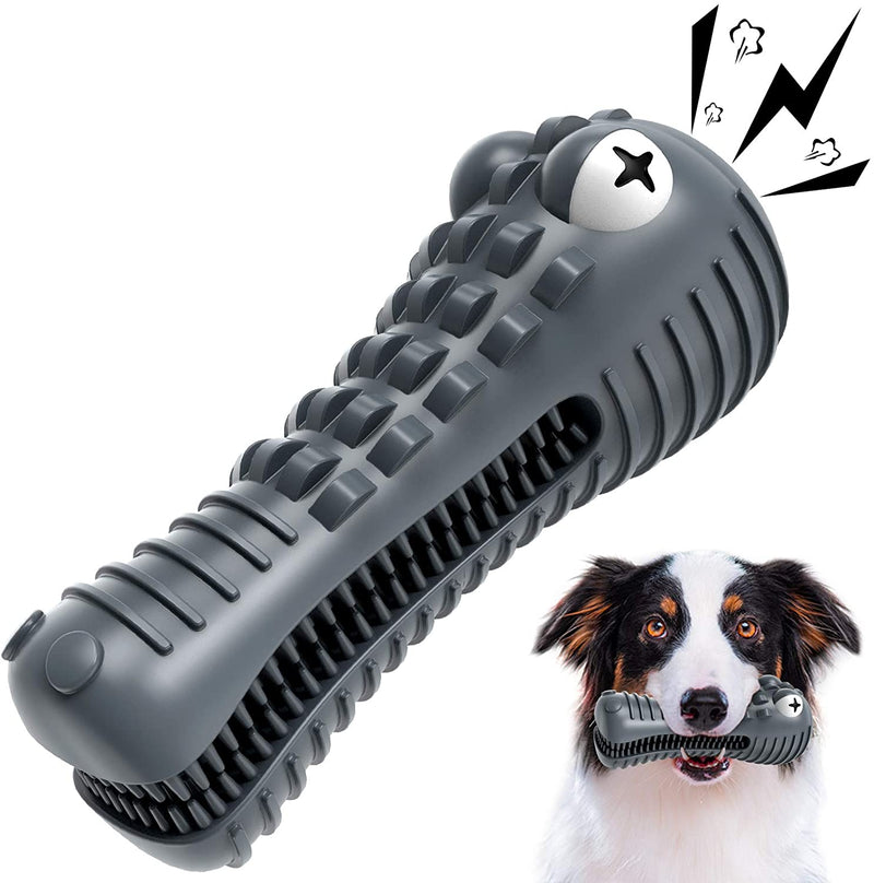 Dog Chew Toys,Wisedom Indestructible Tough Durable Dog Toothbrush Toys for Aggressive Chewers Large Breed Dental Care Teeth Cleaning