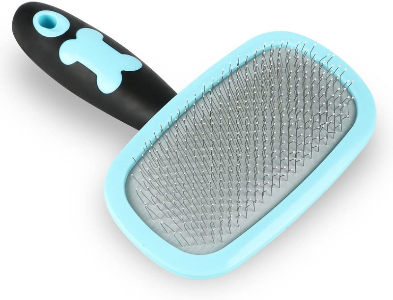 Dog Brush & Cat Brush- Slicker Pet Grooming Brush- Shedding Grooming Tools