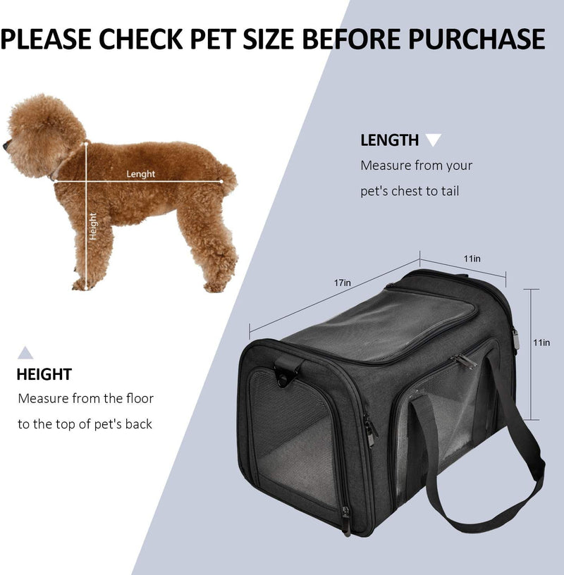 Petgoo Dog & Cat Carrier Bag , Collapsible