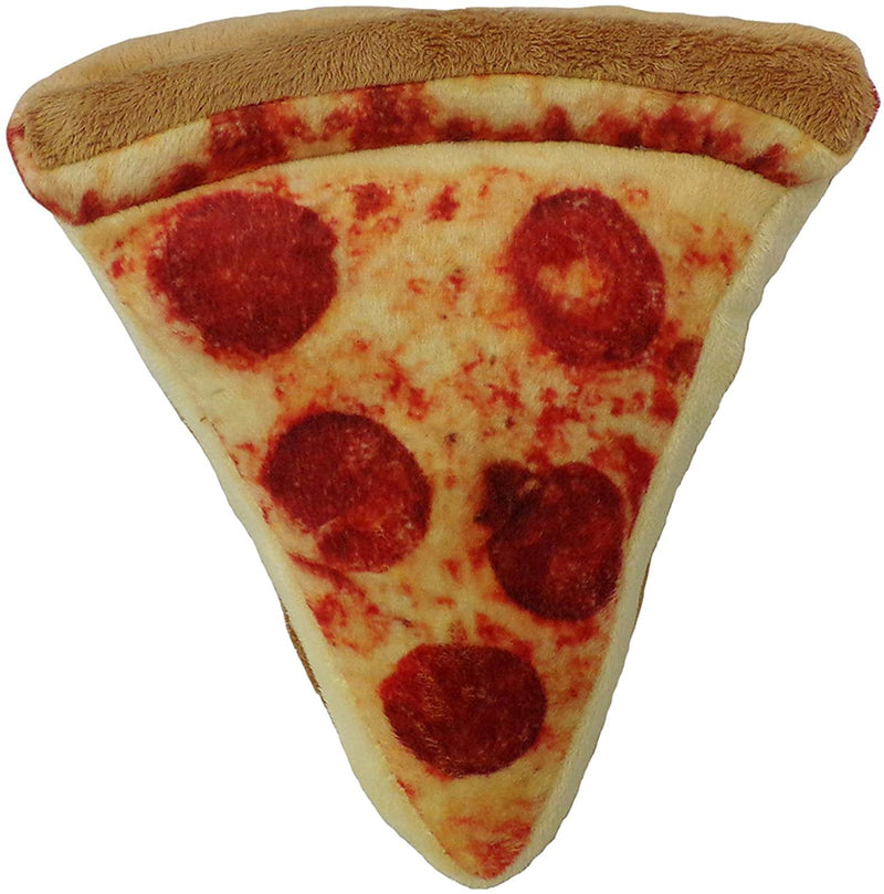 Plush Pizza Dog Toy - Large