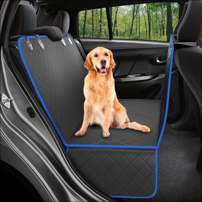 Dog Back Seat Cover Protector Waterproof Scratchproof Nonslip Hammock for Dogs Backseat Protection Against Dirt and Pet Fur Durable Pets Seat Covers for Cars & SUVs