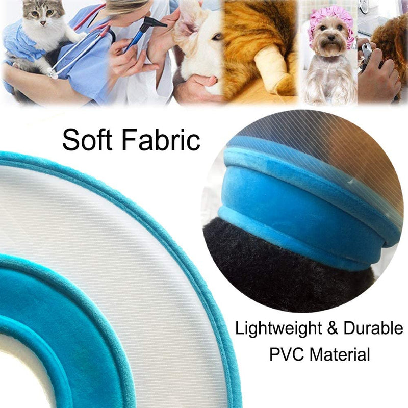 Pet Recovery Collar Cat Cone Plastic Dog Anti-Bite Safety Practical Protective E-Collar