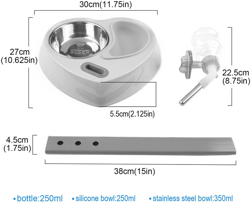 Multifunctional Automatic Feeders Dispenser Portion Control Water Bowl for Dogs Cats