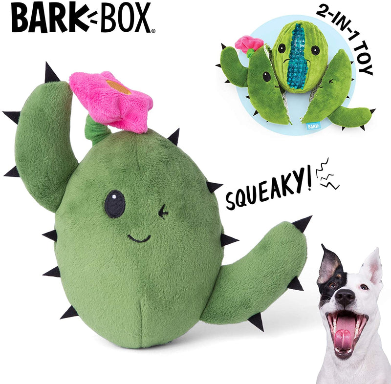 Dog Squeak Toys | 2-in-1 Interactive Toys for Chewers | Durable Tug and Fetch Toys | Stuffed Plush Toys and Balls for Small/Medium/Large Dogs