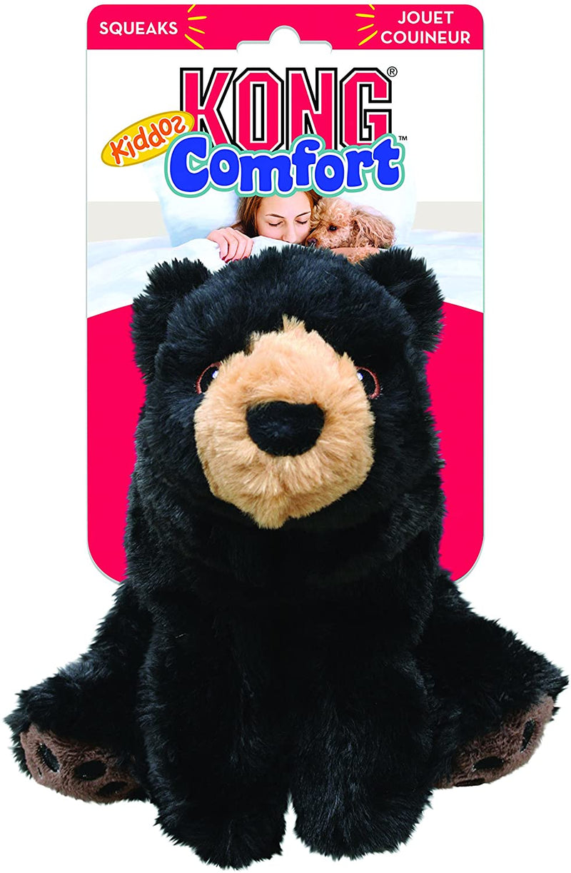 Comfort Kiddos Bear - Fun Plush Dog Toy with Removable Squeaker for Small Dogs