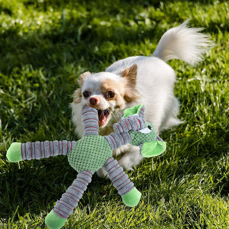 14-Inch Squeaky Plush Dog Toys Stuffed Animal Plush Chew Toys with Squeakers