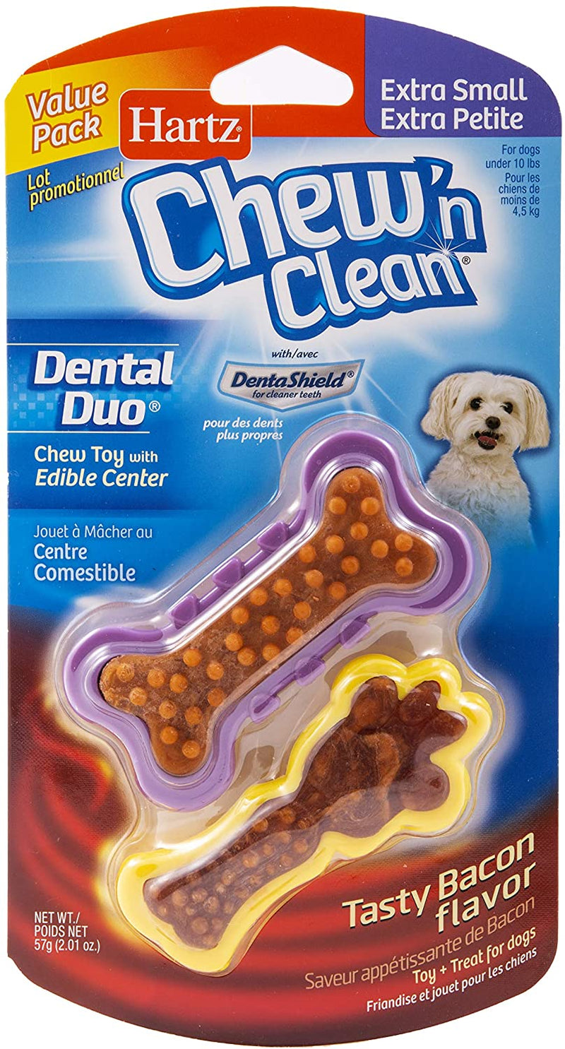 Chew 'n Clean Bacon Flavored Dog Chew Toy