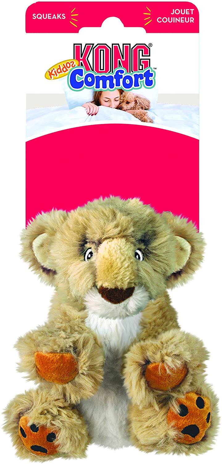 Comfort Kiddos Lion Dog Toy Pet Plush Toys X-Small