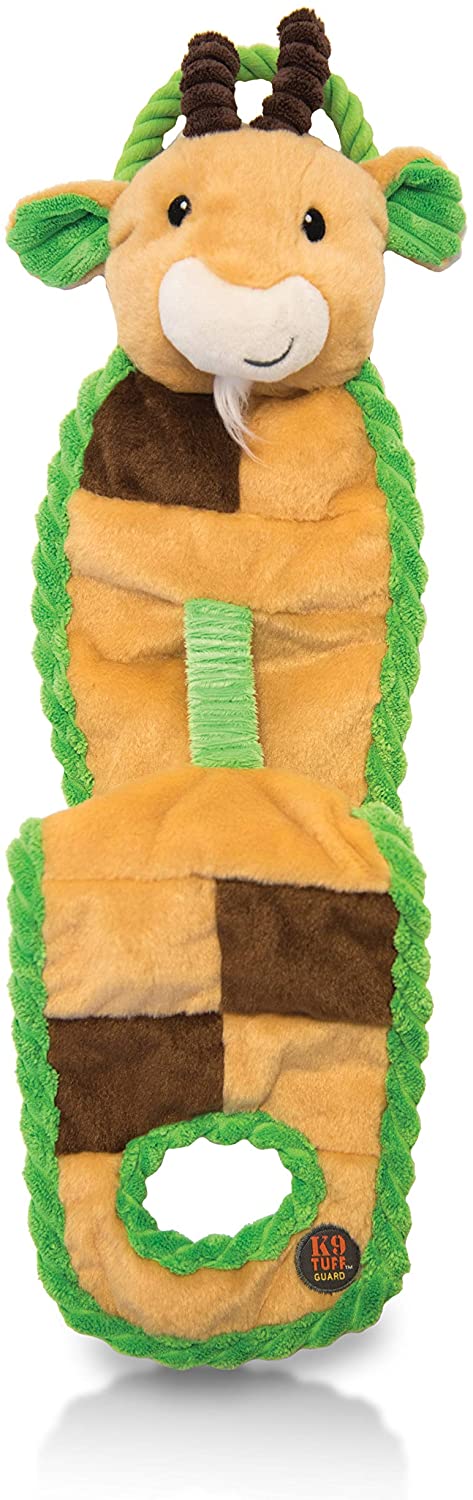 Pet Duck Dog Toy - Packed with Squeakers, Crinkle and Rope for Ultimate Tugging Fun