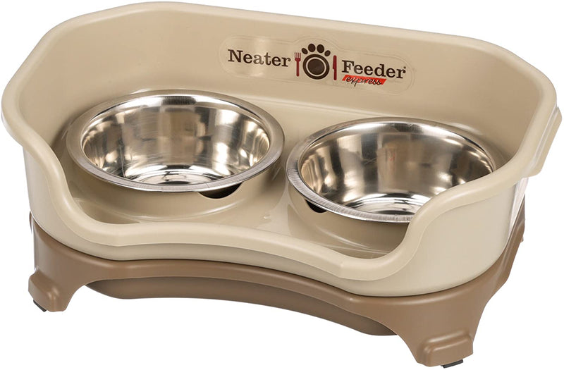 Dog and Cat Bowls - Raised Pet Dish - Stainless Steel Food and Water Bowls for Small to Large Dogs and Cats