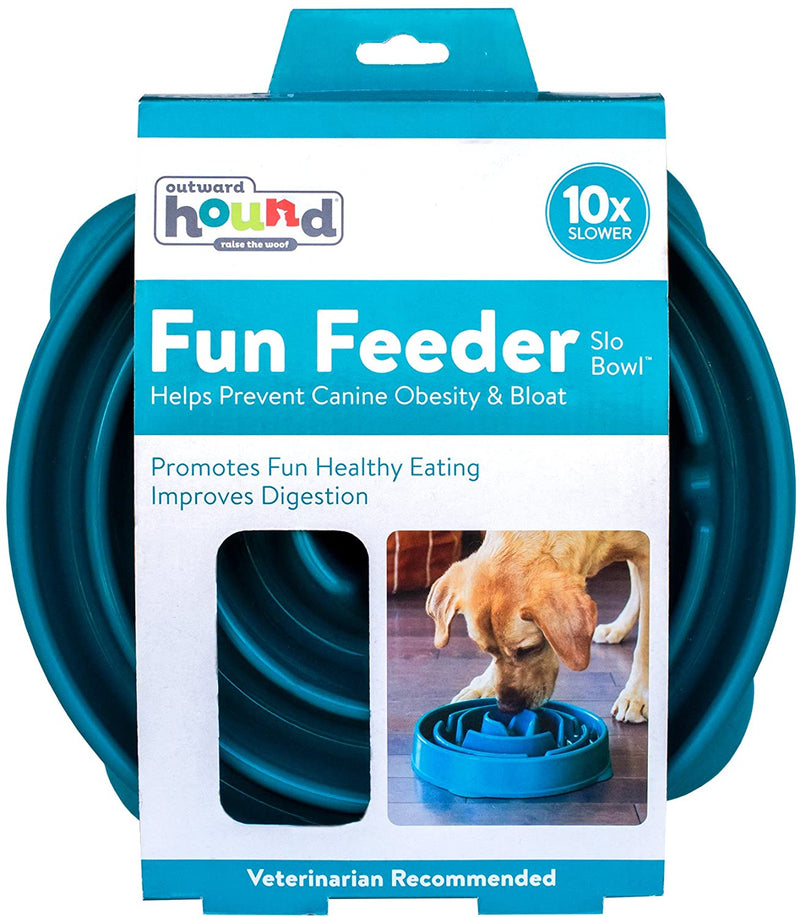 Fun Feeder Slo Bowl - Slow Feeder Dog Bowl