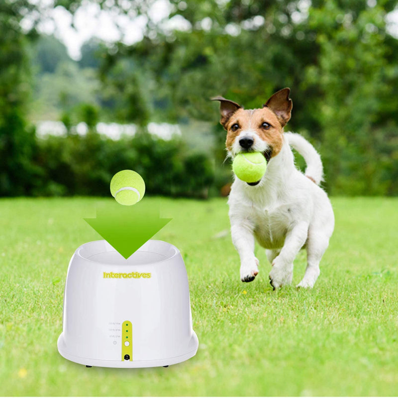 Ball pitching deals machine for dogs