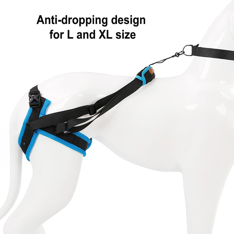 Adjustable Dog Lift Harness For Back Legs Nylon Pet Dogs Leash Belt Harness