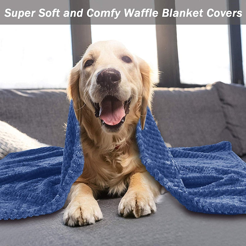 Dog Blanket Comfortable Puppy Throw Pet Blanket For Small Large Dogs Cats